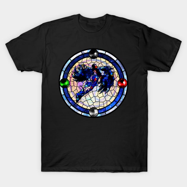 Bayonetta Stained Glass T-Shirt by SoManyRobots